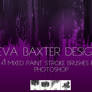 EVA BAXTER DESIGNS -- MIXED ROUGH BRUSH PS BRUSHES