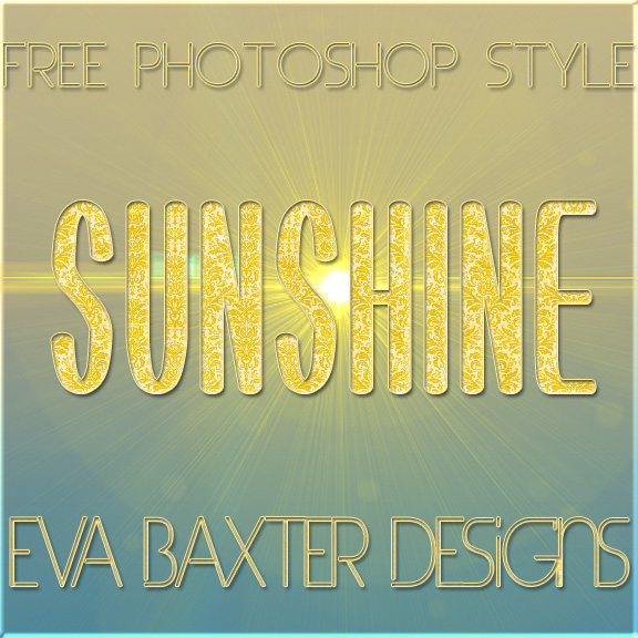 EVA BAXTER DESIGN - SUNSHINE STYLE