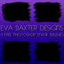 EVA BAXTER DESIGNS -- 4 MASK BRUSHES