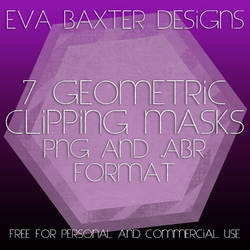 EVA BAXTER DESIGNS - GEOMETRIC CLIPPING MASKS