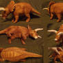Triceratops plushie patterns