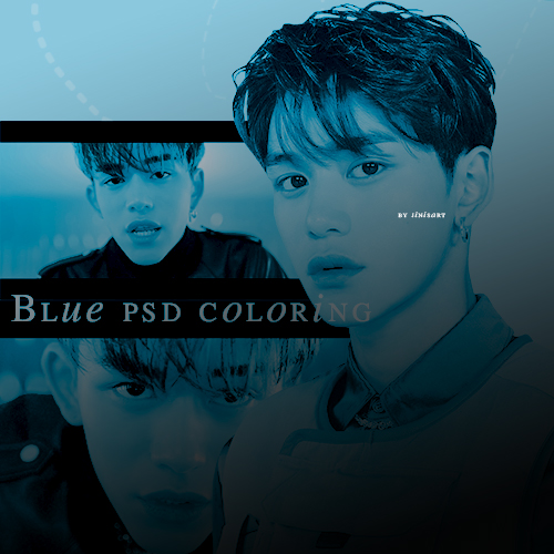 Blue psd coloring by Jinisart on DeviantArt