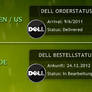 Dell orderstatus DE / EN/US