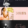 + FONT ARIANA GRANDE PACK