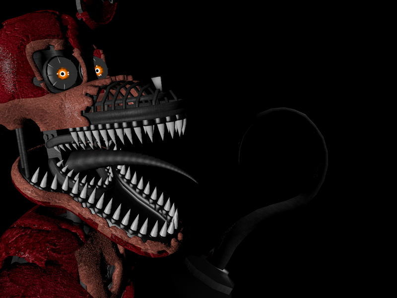 Fnaf 4 Nightmare Foxy Teaser Remake by Cinema4dModeler2 on DeviantArt