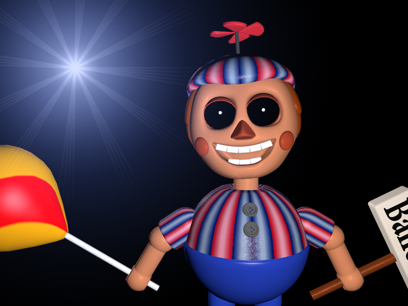 Fnaf 2 BB by Cinema4dModeler2 on DeviantArt