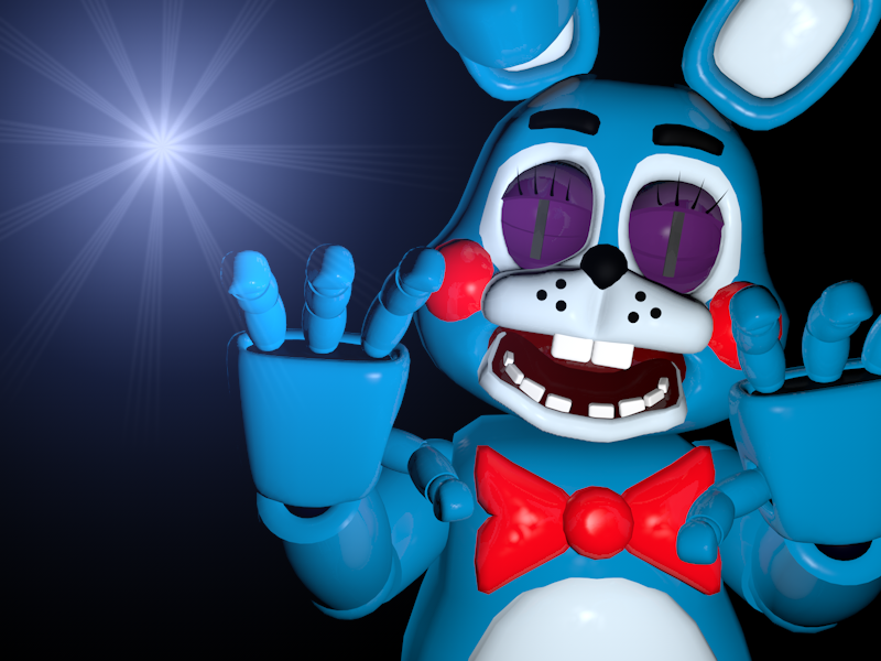 Fnaf 2 Toy Bonnie by Cinema4dModeler2 on DeviantArt
