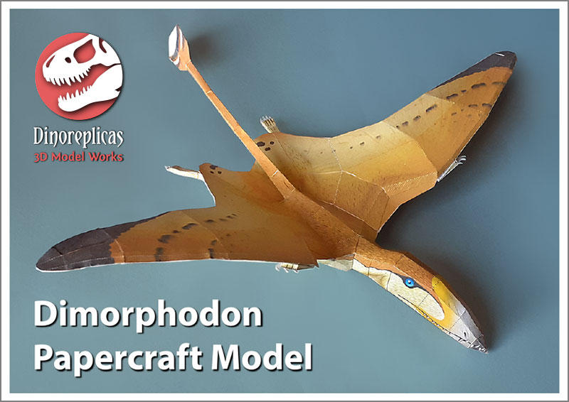 Dimorphodon card model