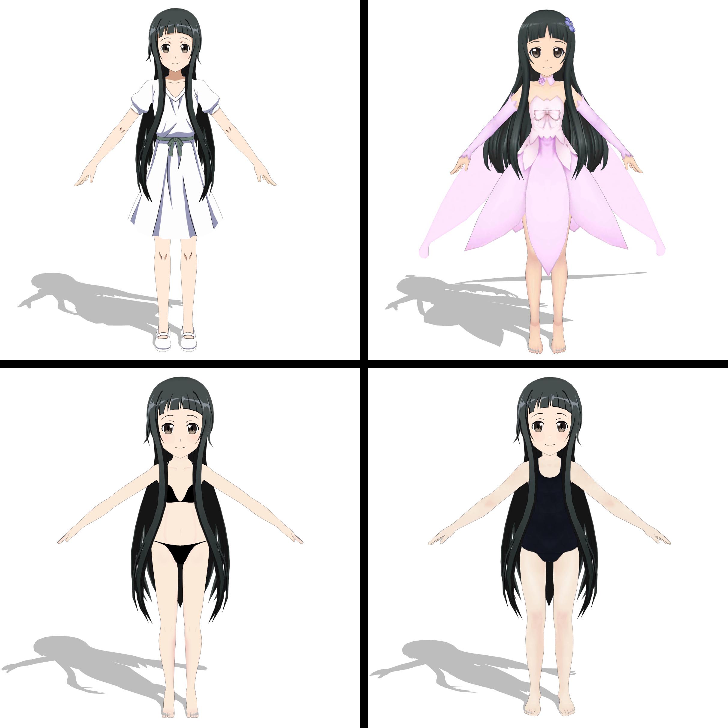 Yui MMD PMX by Bak09 on DeviantArt