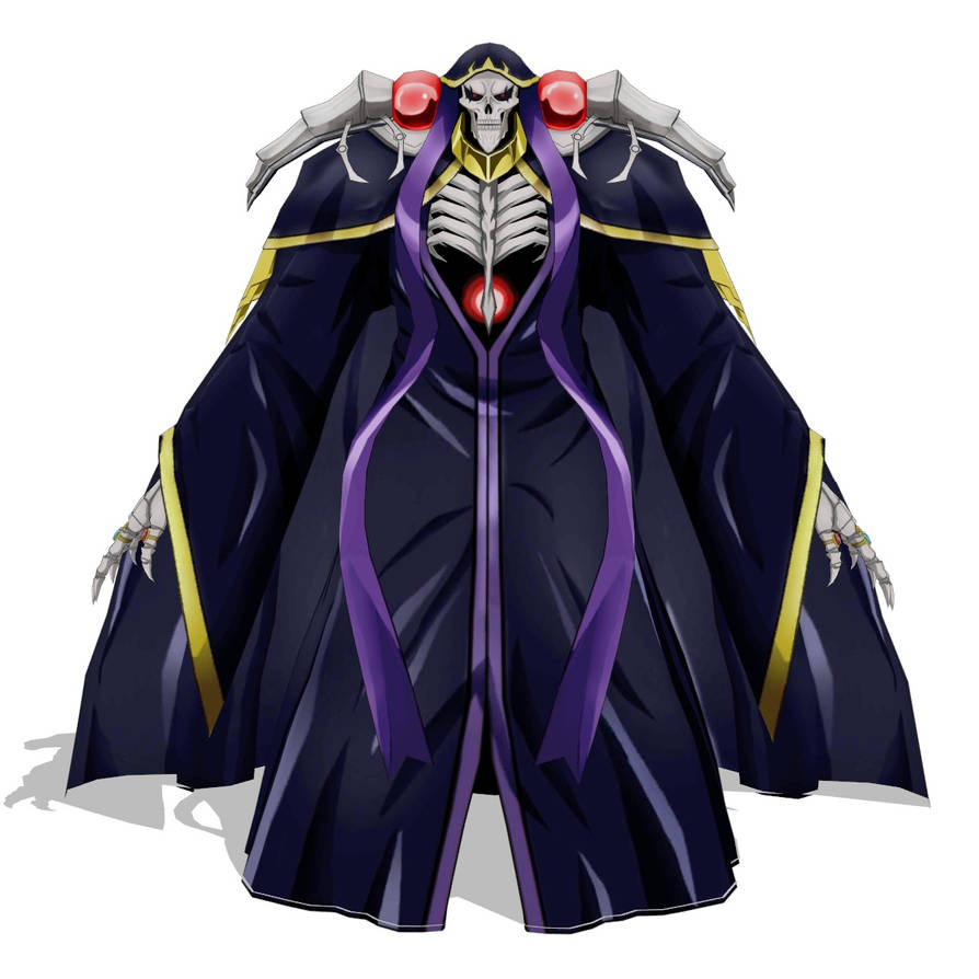 Ainz Ooal Gown MMD PMX by Bak09 on DeviantArt