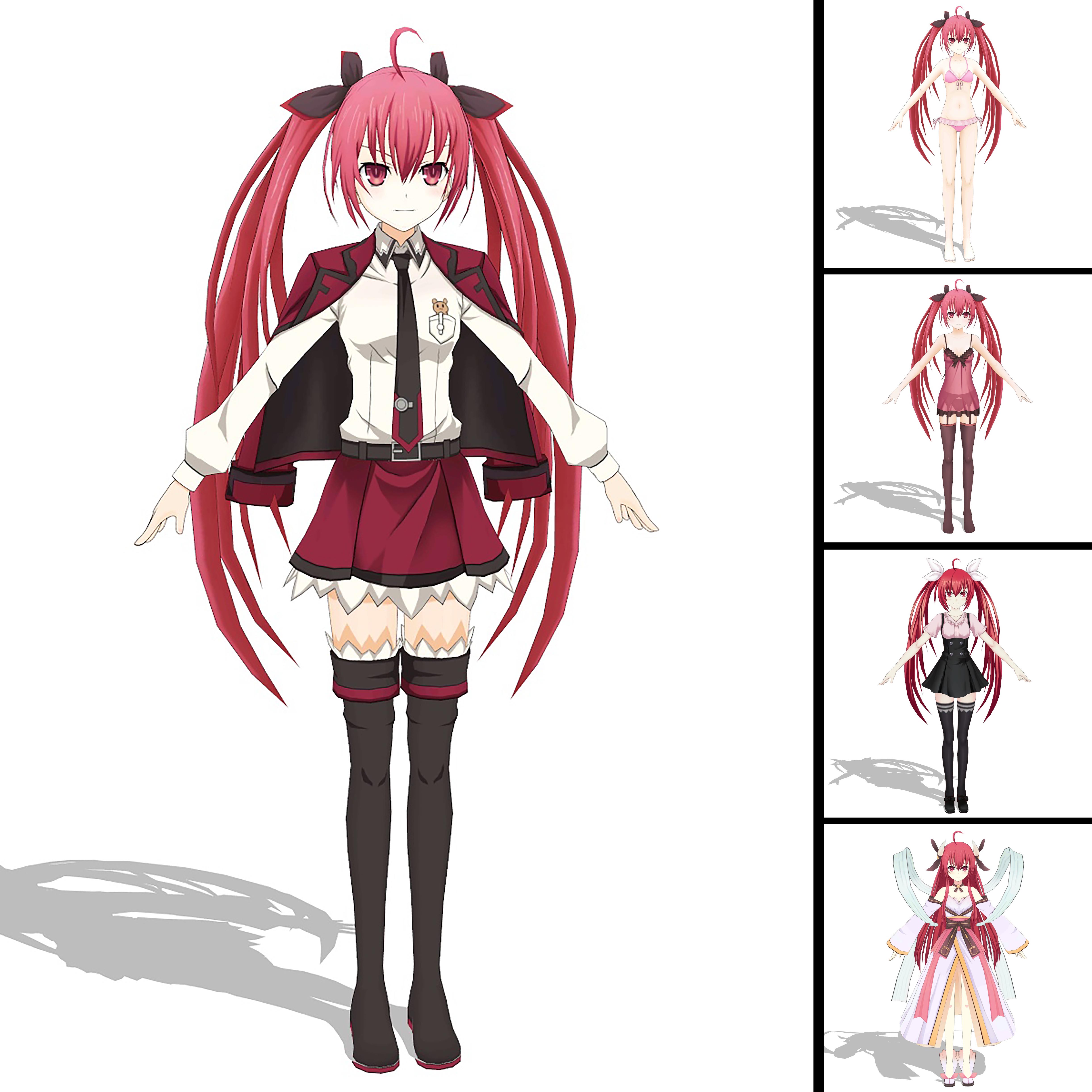 Kotori Itsuka MMD PMX by Bak09 on DeviantArt