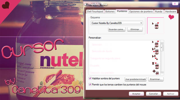 Cursor Nutella