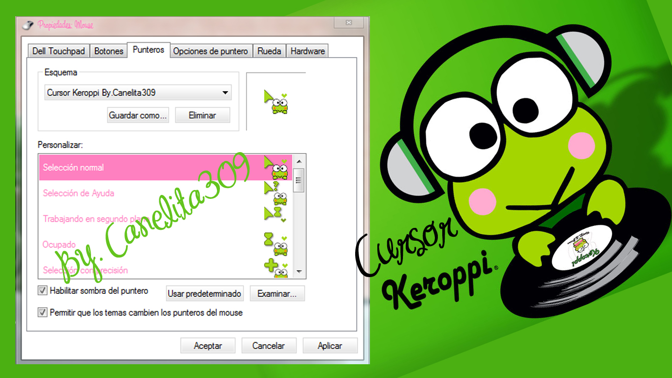 Cursor Keroppi