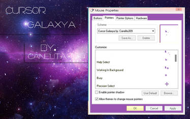 Cursor Galaxy by. Canelita309