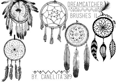 Brushes Dreamcatcher II By Canelita309
