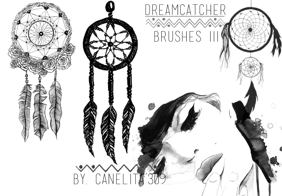 Brushes Dreamcatcher III By Canelita309