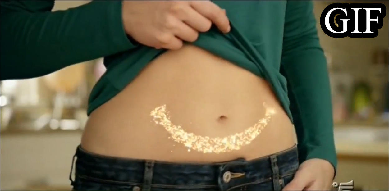 Sexy Belly Button Tease