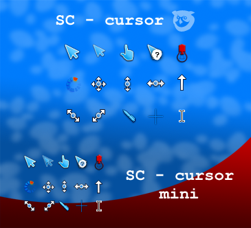 Shvag- simple, static cursors. by tchiro on DeviantArt