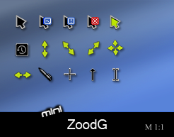 ZoodG mini Cursors
