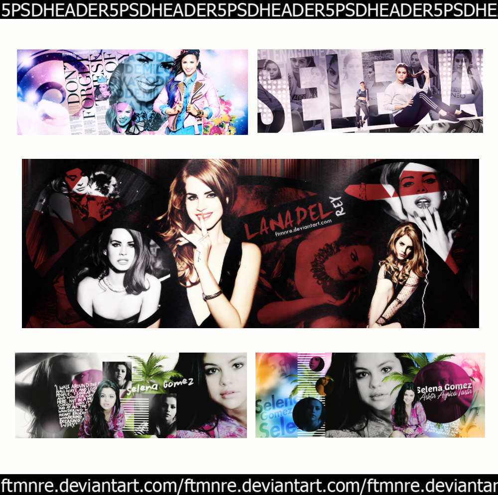 Psd Header Pack