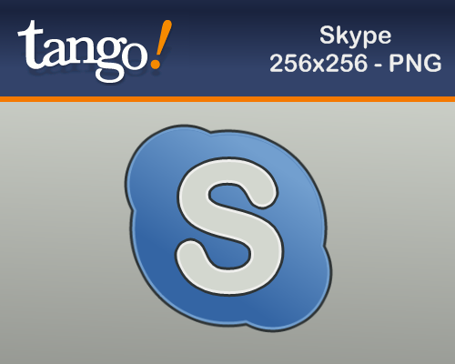 Skype Icon at tango style