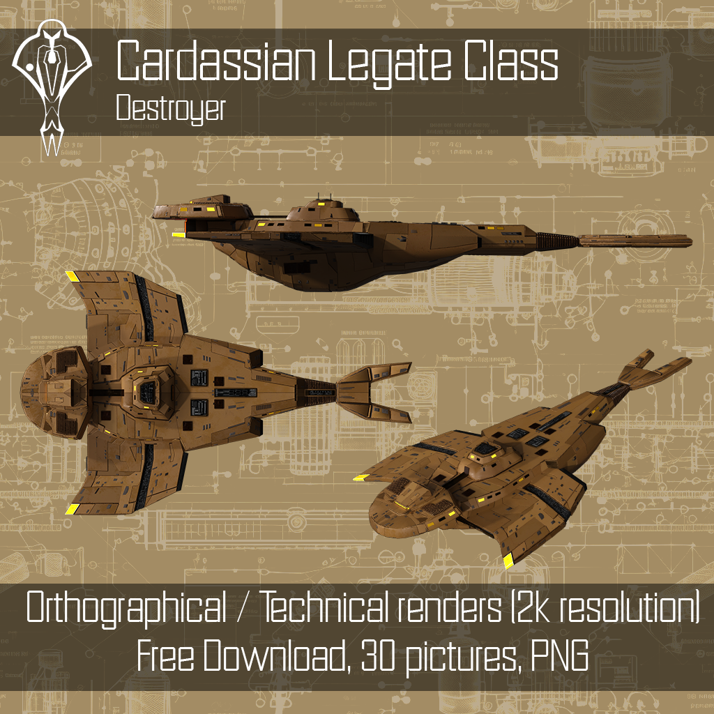 [Download] Cardassian Legate Ortho/Tech PNG by Ryselle-Chan on DeviantArt