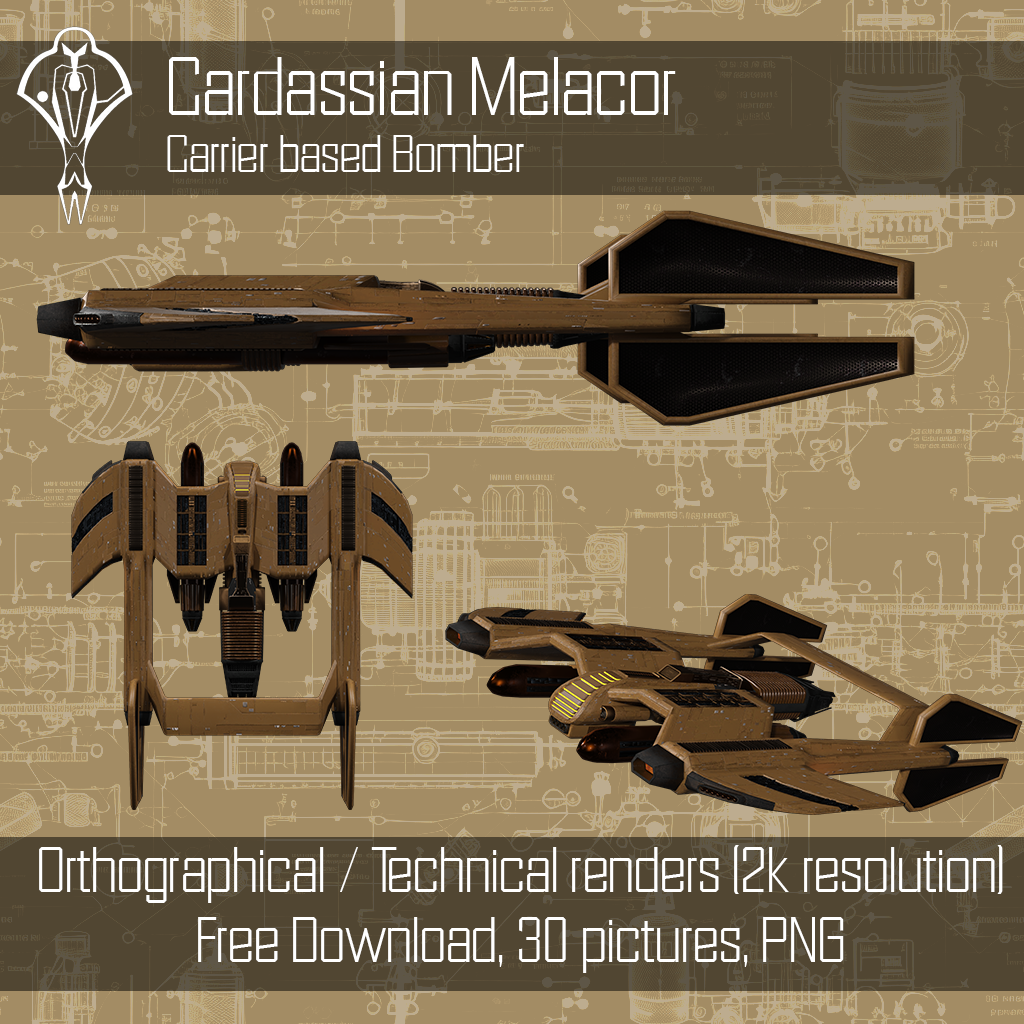 [Download] Cardassian Melacor Ortho/Tech PNG by Ryselle-Chan on DeviantArt