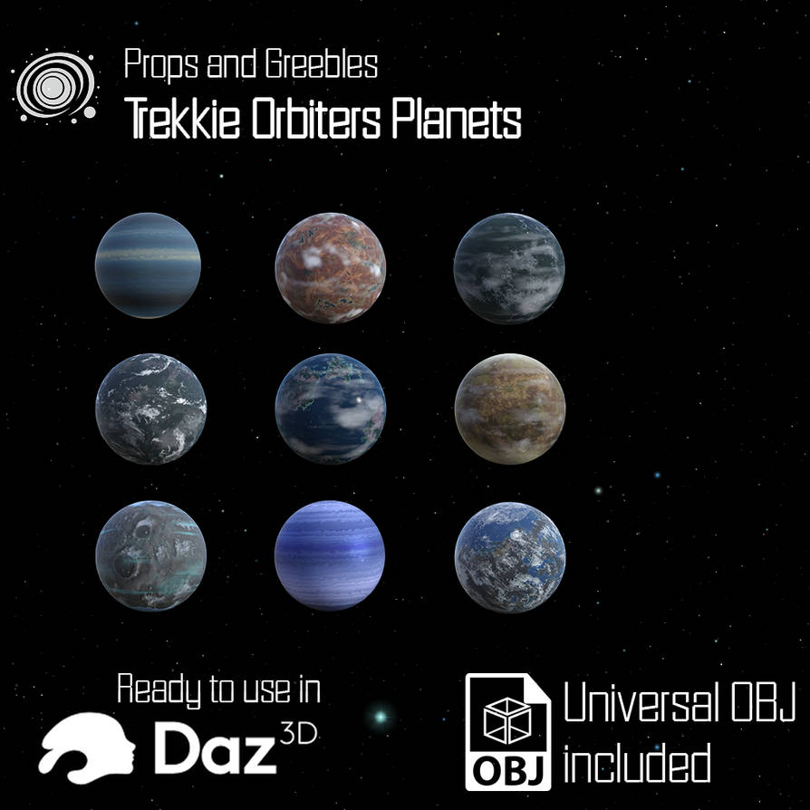 [Download] TrekkieOrbiters Planets by Ryselle-Chan on DeviantArt