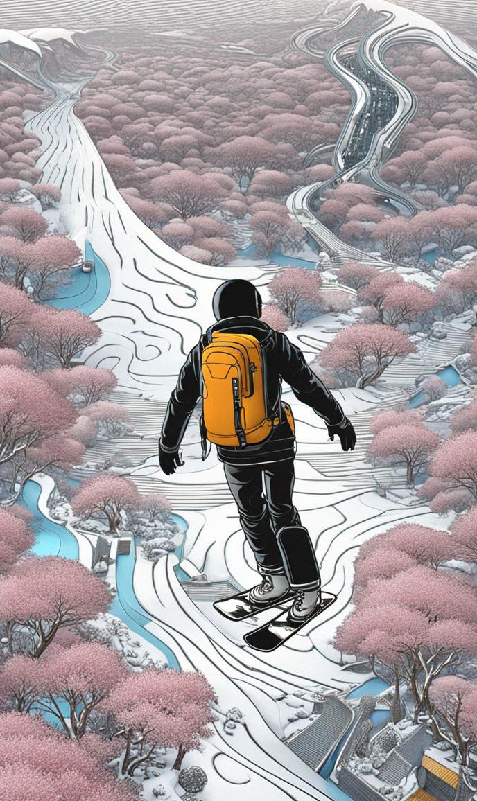 Snowy Walk by daemini on DeviantArt