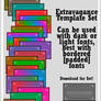 Extravagance Stamp Templates