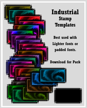 Industrial Stamp Templates