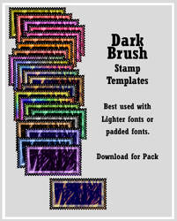 DryBrush Stamp Templates