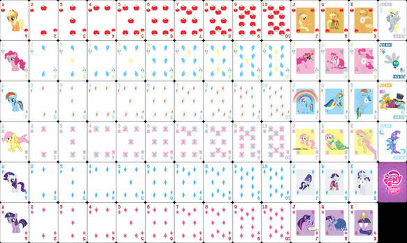 MLP FiM Playing Card Deck