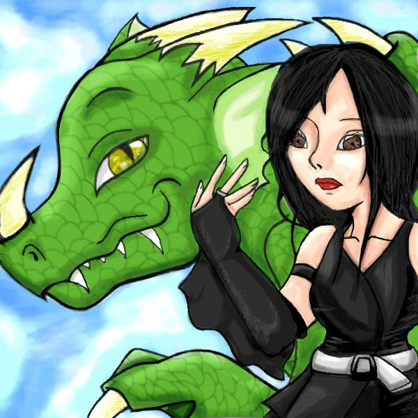 Dragon and his master by pyoko-chan12 on DeviantArt