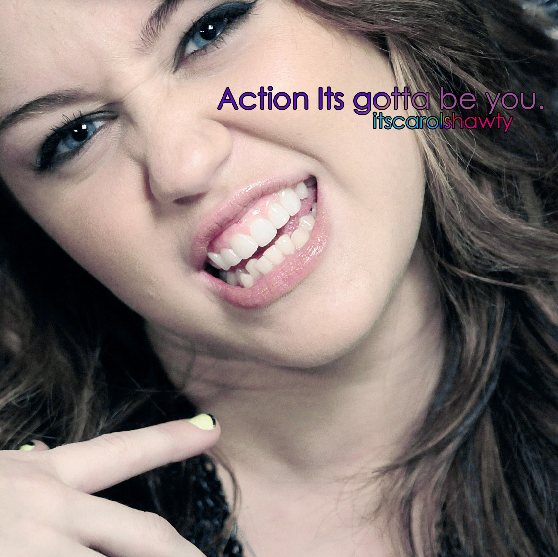 Action Its gotta be you by itscarolshawty on DeviantArt