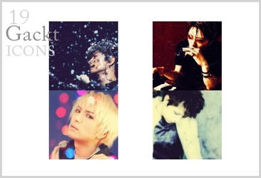 Gackt Icon Set - Various