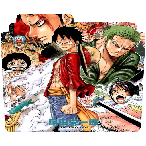 One Piece Manga Volume 69 Cover Icon Folder By Saku434 On Deviantart