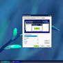 Windows XP Visual Style Dark Blue Opus
