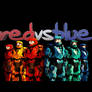 Red vs. Blue Folder Icon