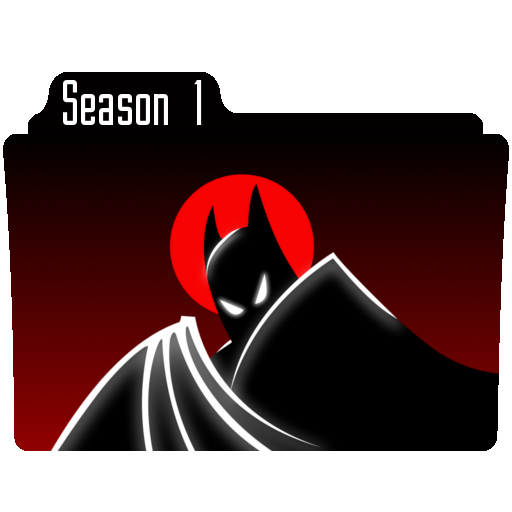 Batman The Animated Series Season 1 Folder Icon by DamionMauville on