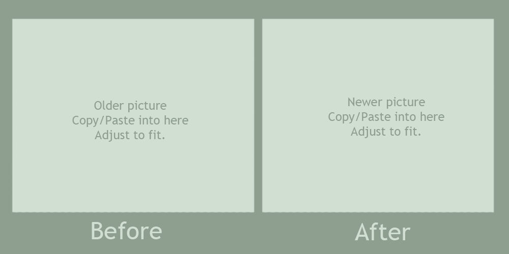 Before and After Template by SavingSeconds on DeviantArt