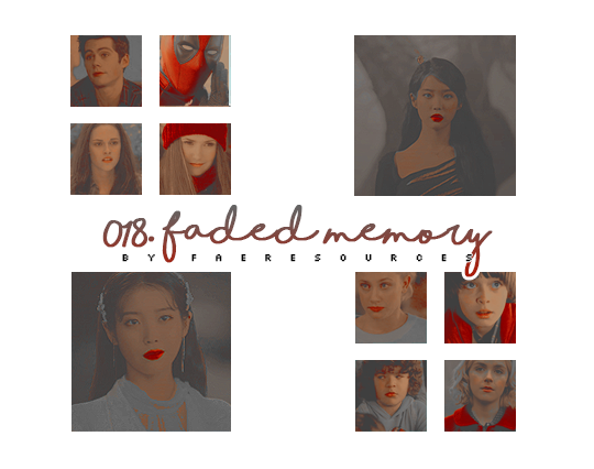 018. FADED MEMORY by faeresources by faegfx on DeviantArt