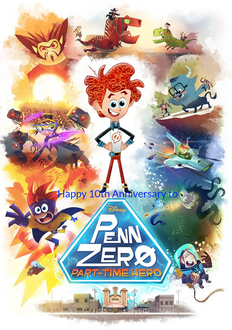 Happy 10th Anniversary to PZPTH by JansynthePrincess04 on DeviantArt