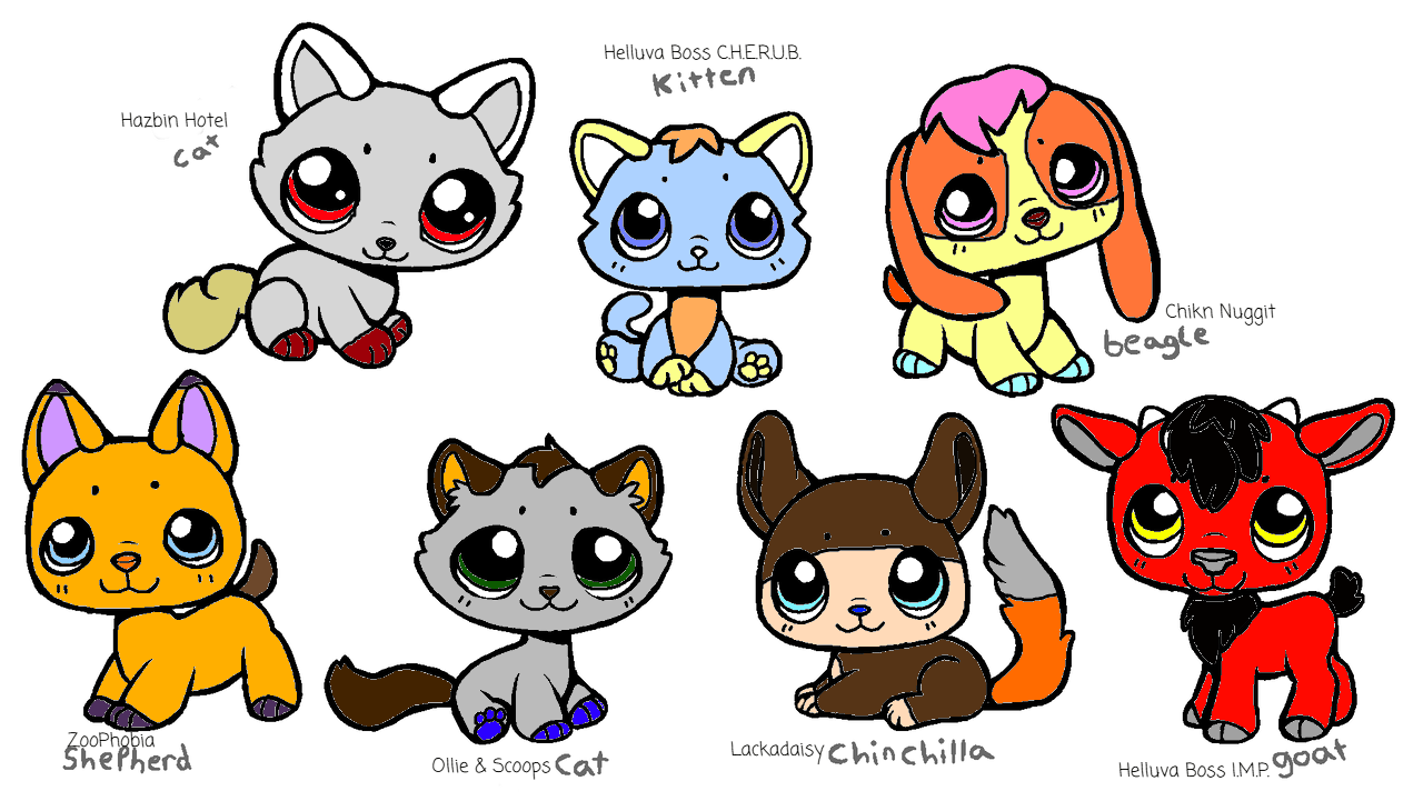 Web Cartoon based LPS Adopts by JansynthePrincess04 on DeviantArt