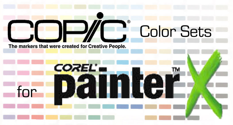 Copic Color Sets for Painter X