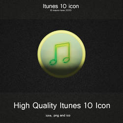 Itunes 10 Replacement Icon