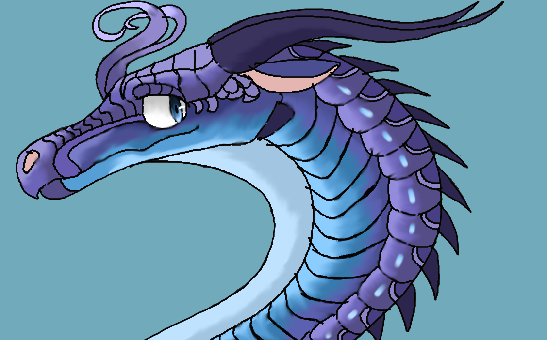 Blue day 12 draw a character a day challenge by dragolover95 on DeviantArt