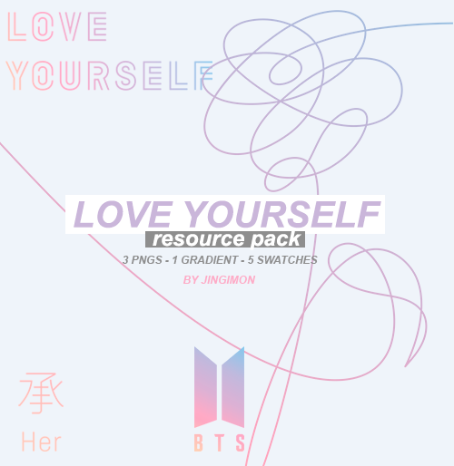 BTS - Love Yoursel 'Her' RESOURCE PACK by jingimon on DeviantArt