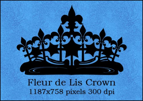Fleur de Lis Crown