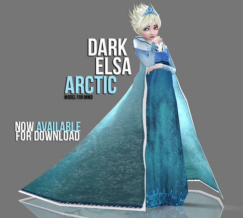 [MMD] Dark Elsa - Arctic AVAILABLE